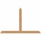 Ekena Millwork Portland Timber Gable Bracket, Western Red Cedar, 96"W x 60"H x 5 1/2"D x 5 1/2"F, 15/12 Pitch GBW096X60X0606POR00SWR - alternate 1